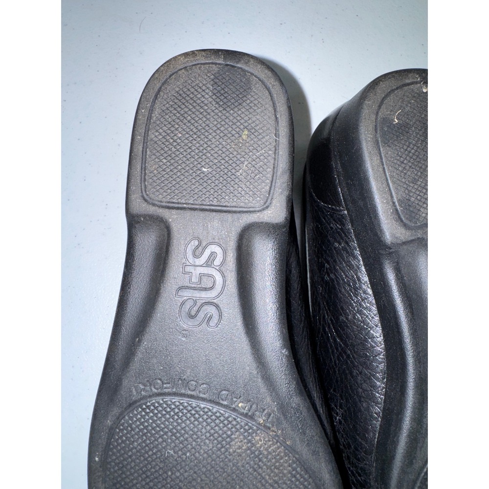 SAS Tripad Comfort Black Pebbled Leather Loafers Womens 6.5 M Made in USA - Picture 9 of 9